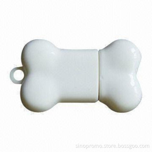 Customized Shape USB Memory Stick, Made of Soft PVC Material, Measuring 38.5 x 23.5 x 10mm